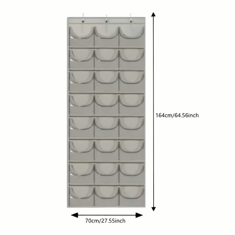 24-Grid Hanging Door Organizer