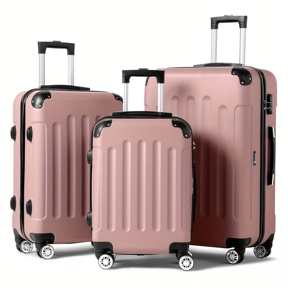 3-Piece Hard Shell Luggage Set