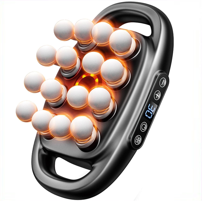 16-Head Deep Tissue Percussion Massage Gun