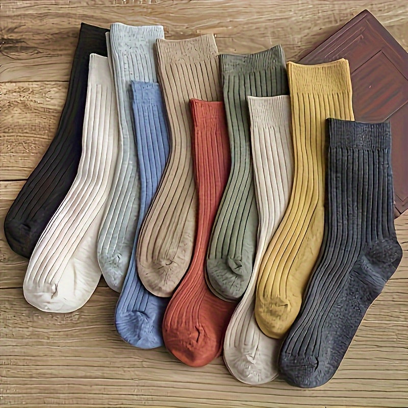 10-Pack: Soft Comfortable Tube Socks