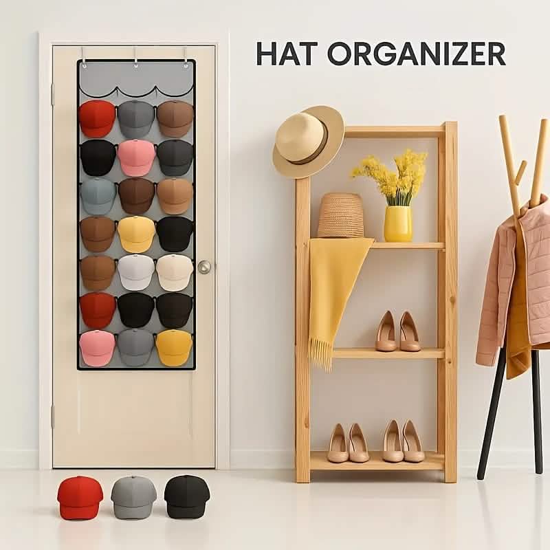 24-Grid Hanging Door Organizer