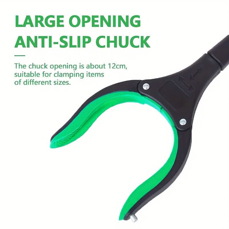32" Heavy-Duty Steel Folding Trash Picker