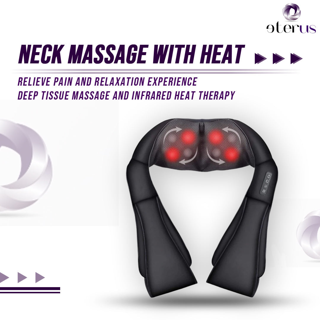 Neck & Shoulder Massager with Heat