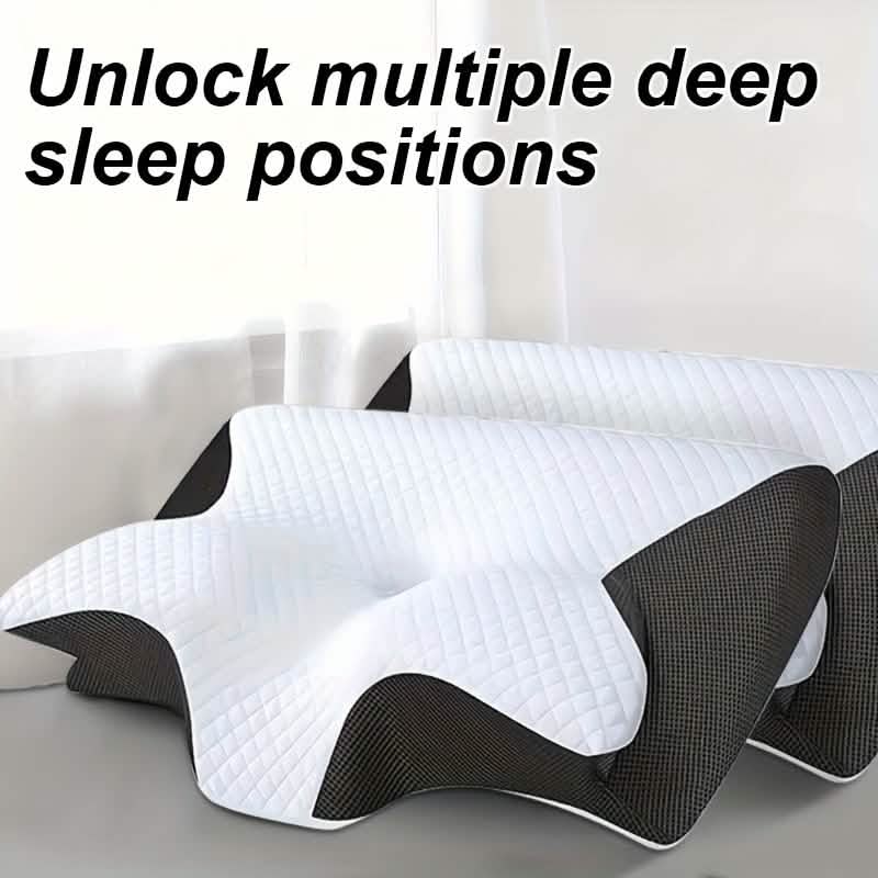 Ergonomic Memory Foam Neck Pillow