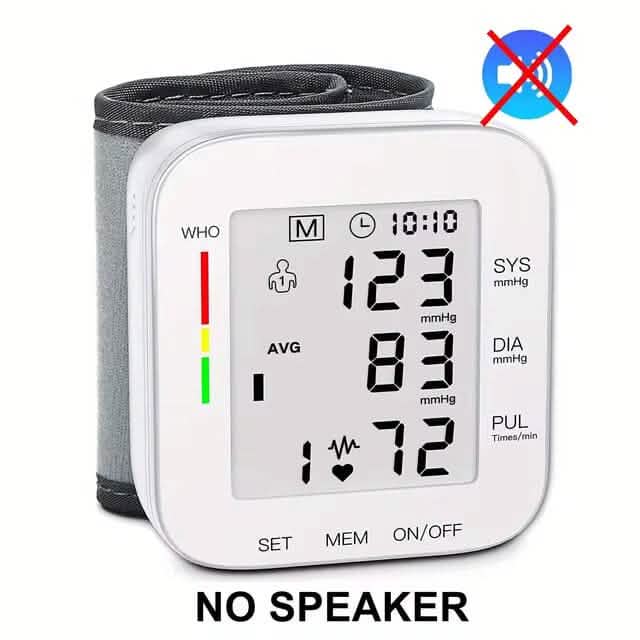 Digital Wrist Blood Pressure Monitor