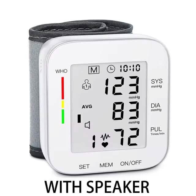 Digital Wrist Blood Pressure Monitor