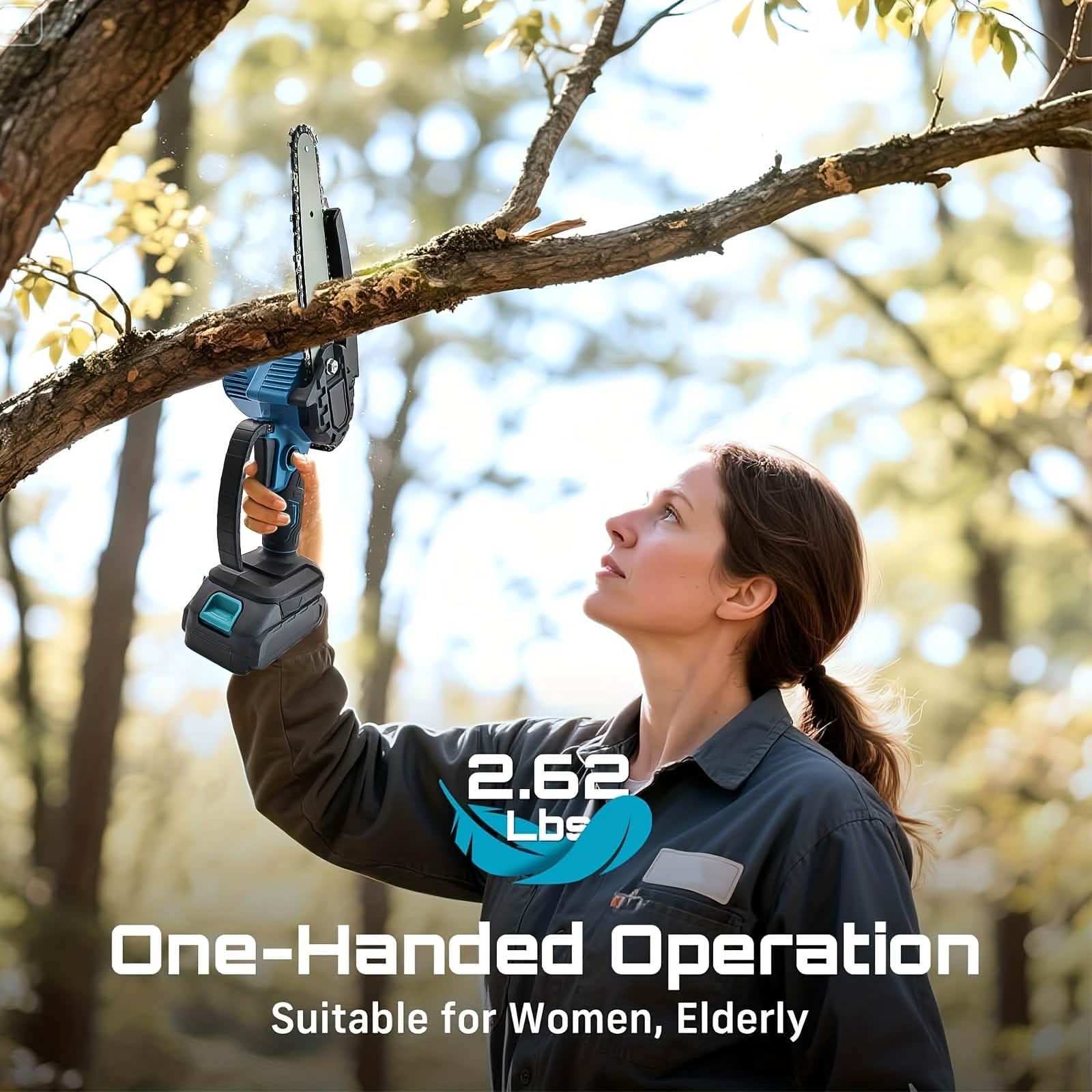 6-inch Cordless Mini Chainsaw