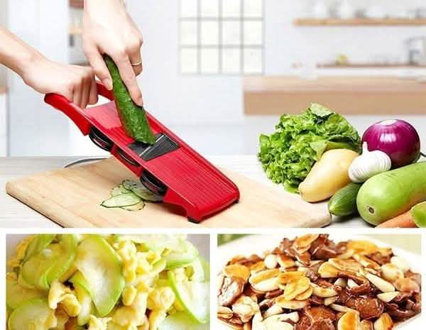 Stainless Steel Mandoline Vegetable Slicer