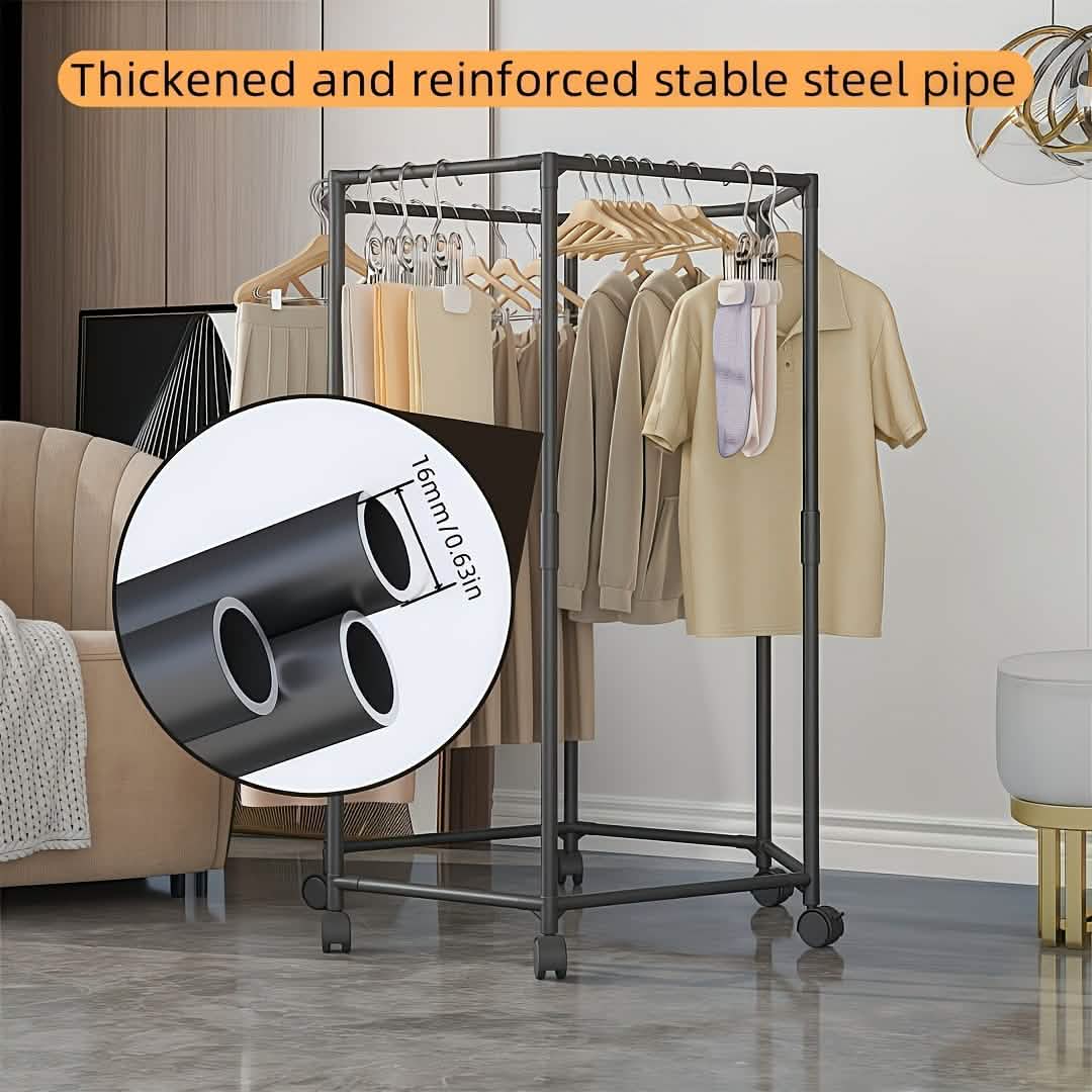 360° Rotating Freestanding Clothing Rack