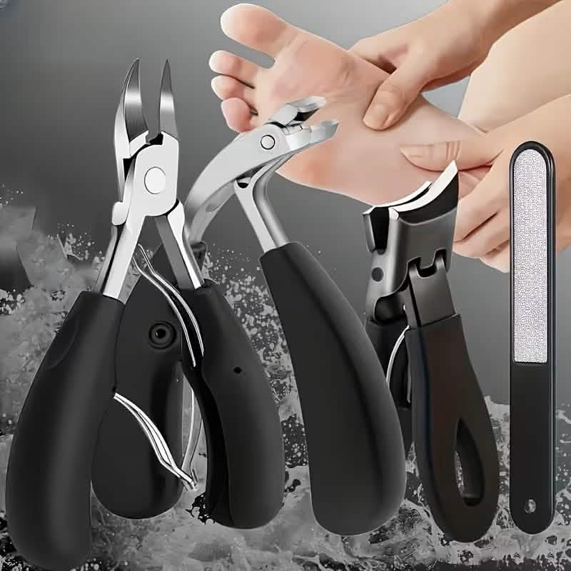 4-Piece Toenail Clipper Set
