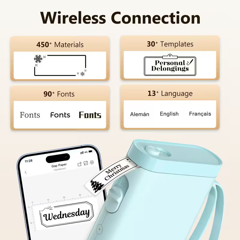 P21 Wireless Thermal Label Maker
