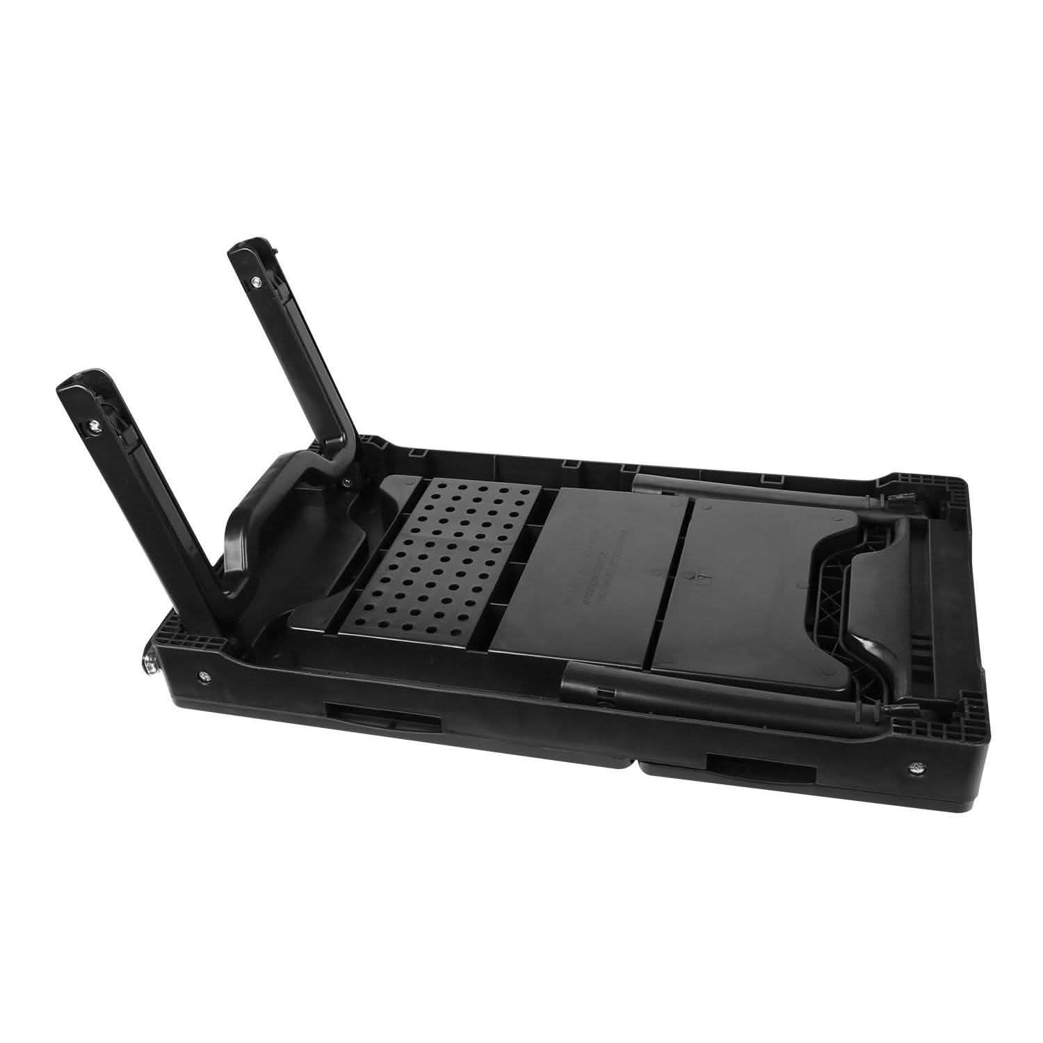 Foldable Laptop Desk with Cooling Fan & Mouse Pad