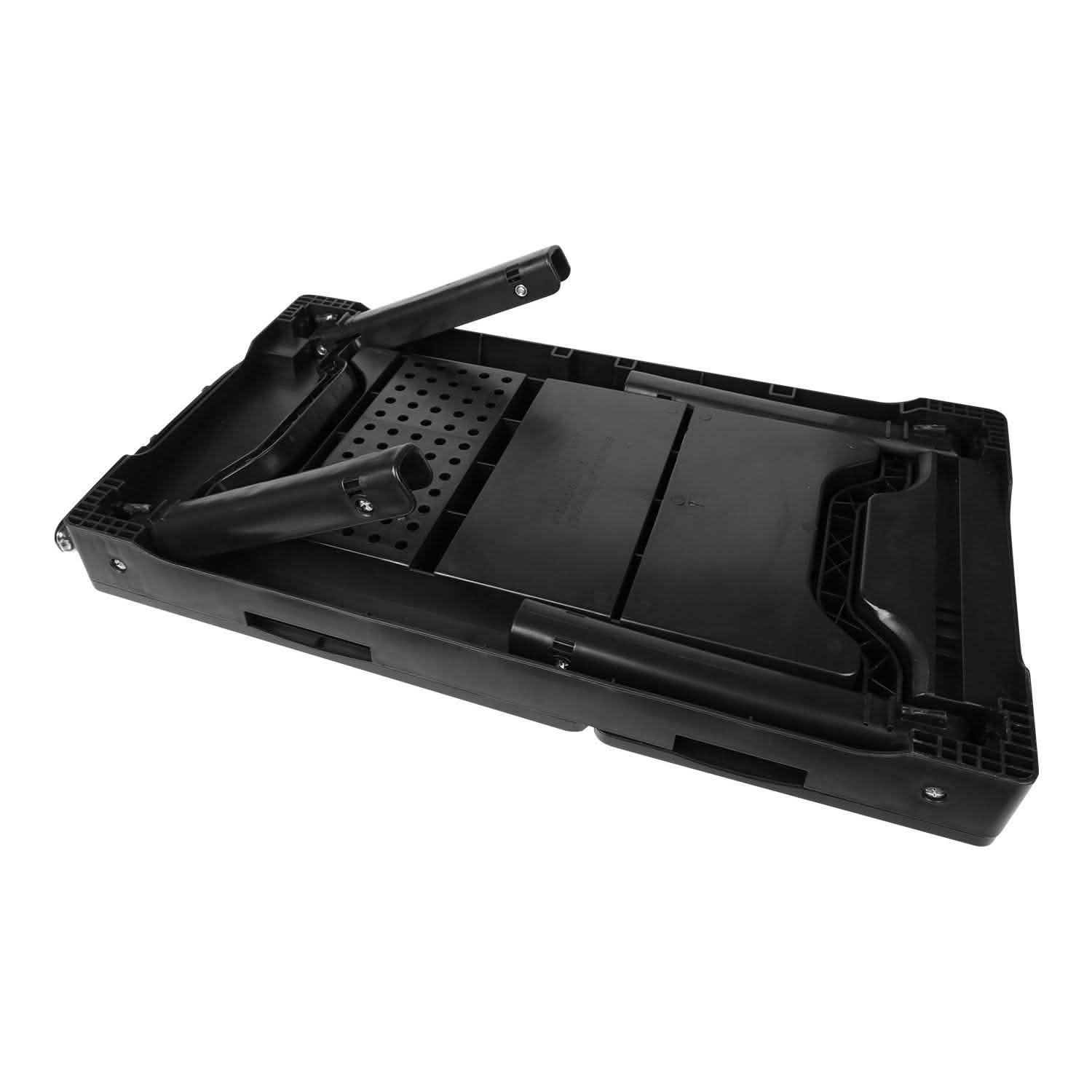 Foldable Laptop Desk with Cooling Fan & Mouse Pad